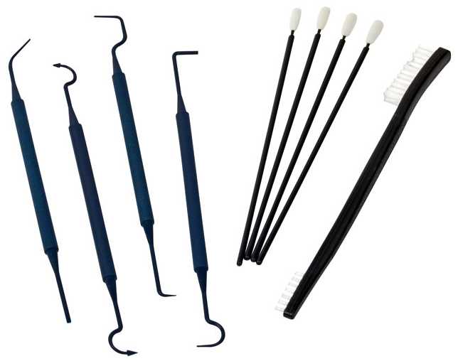 GUNSLICK  -  GUN CLEANING PICKS and SWABS  -  Combo Pack